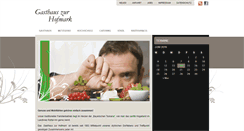 Desktop Screenshot of gasthaus-zur-hofmark.de